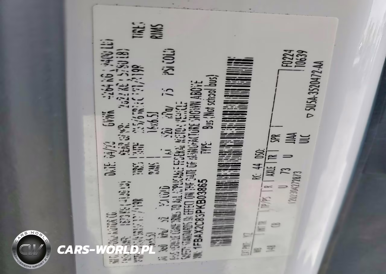 2023 Ford Transit T-350 VIN:1FBAX2C83PKB03865 - 12