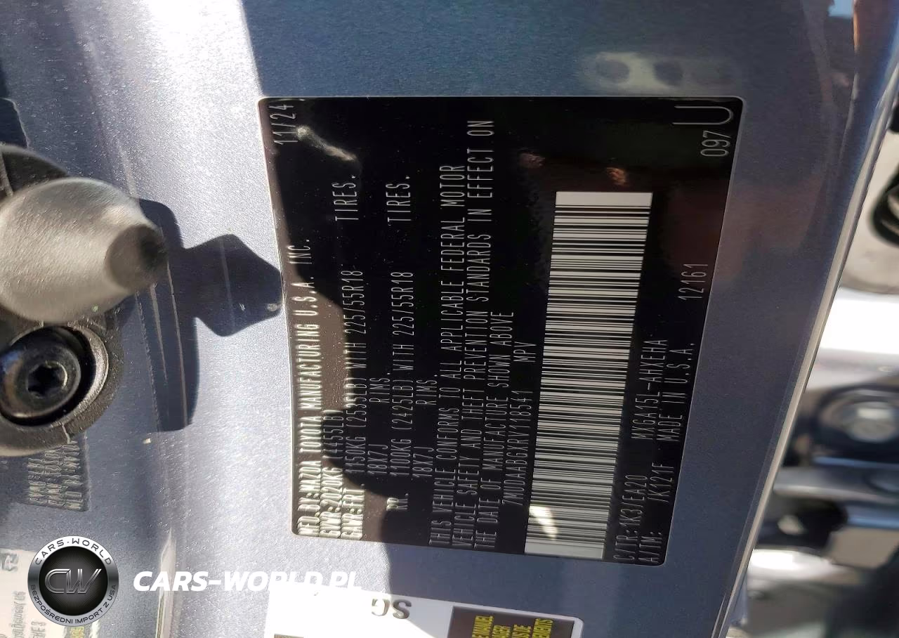 2024 Toyota Corolla Cross Xle VIN:7MUDAABGXRV118541 - 13