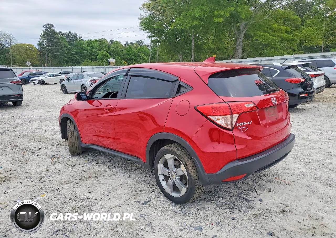 2016 Honda Hr-V Lx VIN:3CZRU5H35GM752950 - 2