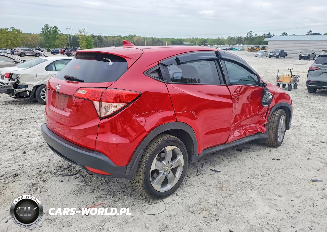 2016 Honda Hr-V Lx VIN:3CZRU5H35GM752950 - 3