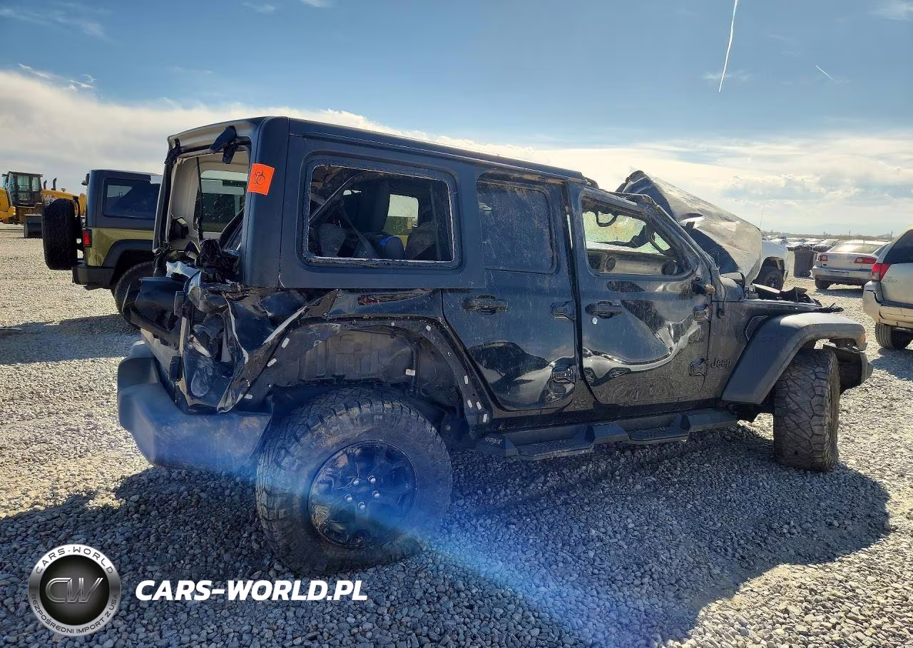 2020 Jeep Wrangler Unlimited Sport VIN:1C4HJXDGXLW206072 - 3