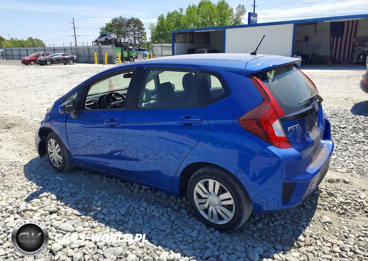 2017 Honda Fit Lx VIN:JHMGK5H5XHS001919 - 2