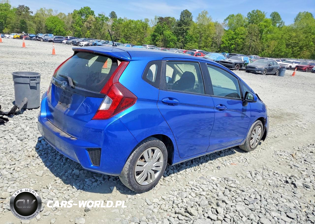 2017 Honda Fit Lx VIN:JHMGK5H5XHS001919 - 3