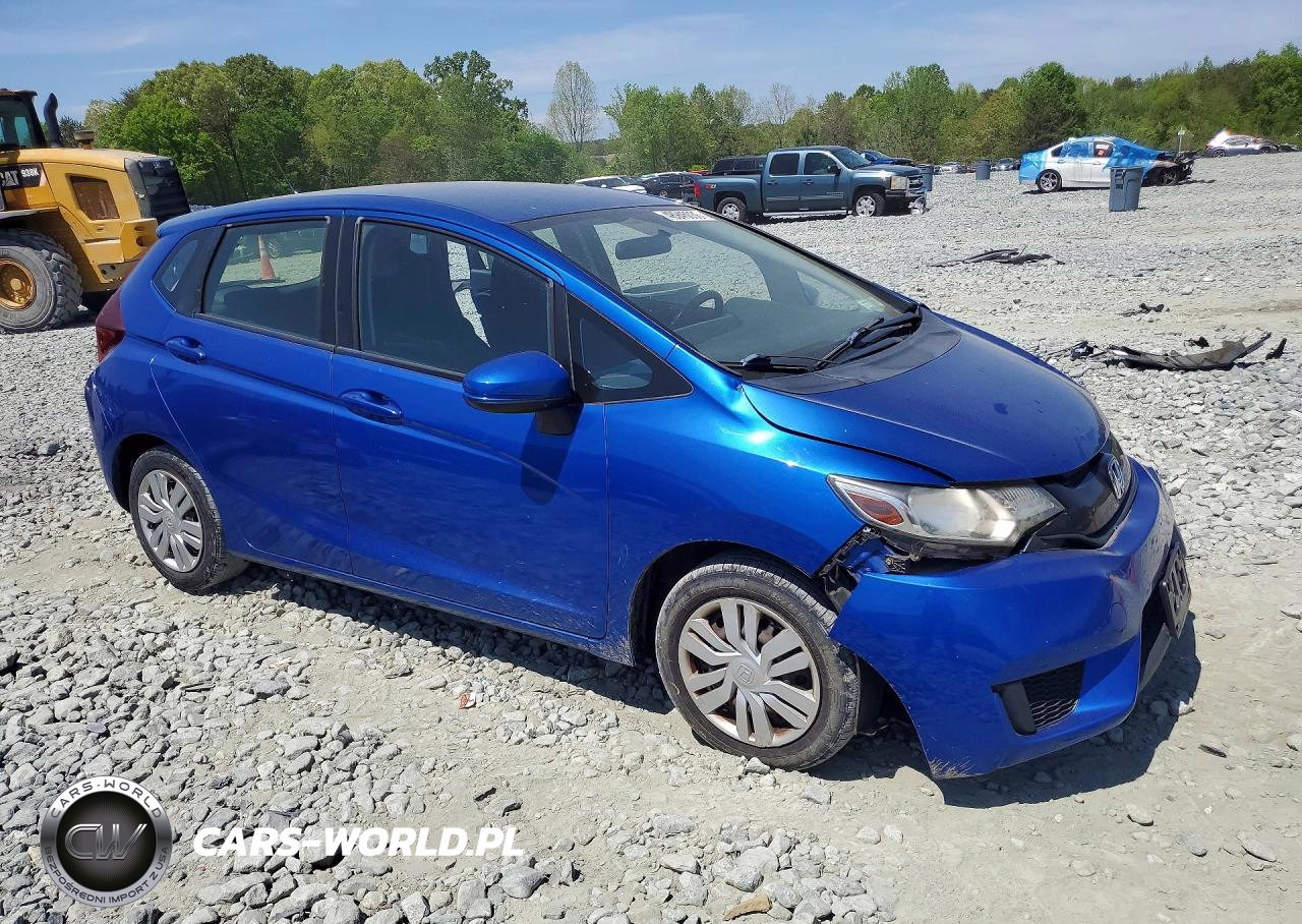 2017 Honda Fit Lx VIN:JHMGK5H5XHS001919 - 4