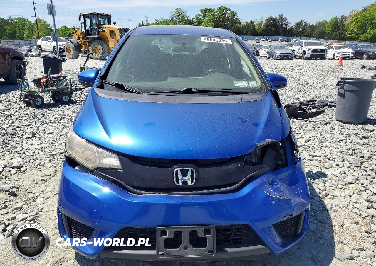 2017 Honda Fit Lx VIN:JHMGK5H5XHS001919 - 5