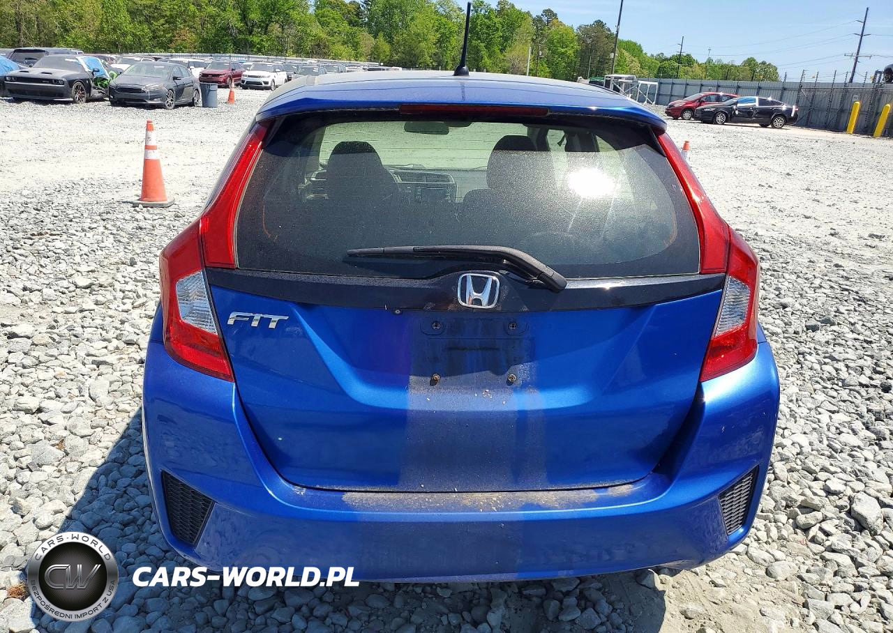 2017 Honda Fit Lx VIN:JHMGK5H5XHS001919 - 6