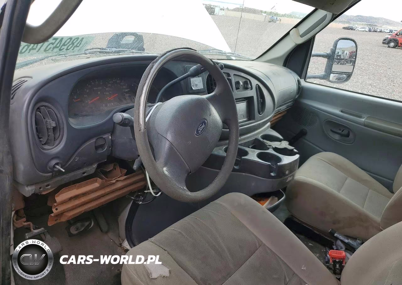 2006 Ford E350 Box Truck VIN:1FDSE35L96DA14667 - 8