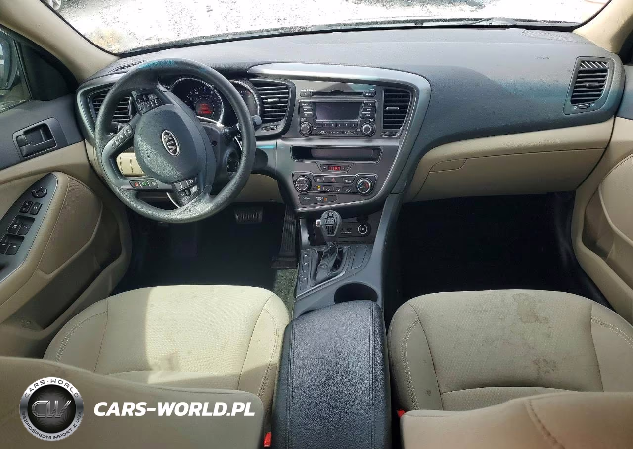 2012 Kia Optima Lx VIN:5XXGM4A77CG083323 - 8