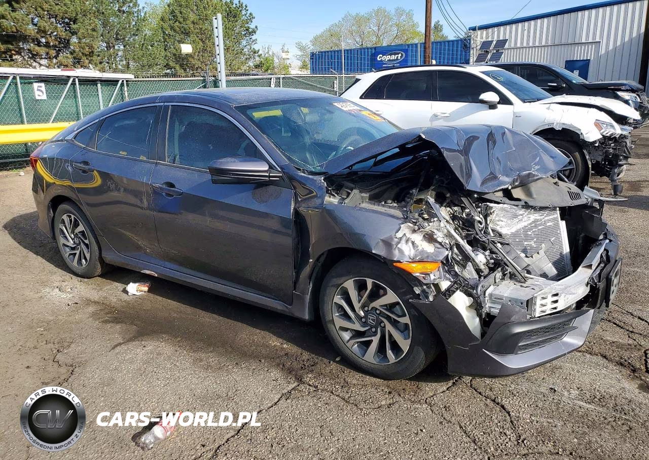 2017 Honda Civic Ex VIN:19XFC2F74HE010017 - 4