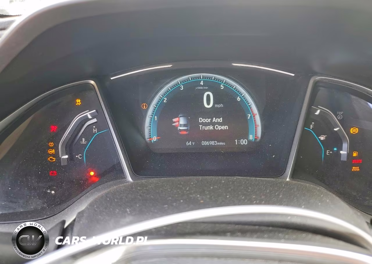 2017 Honda Civic Ex VIN:19XFC2F74HE010017 - 9
