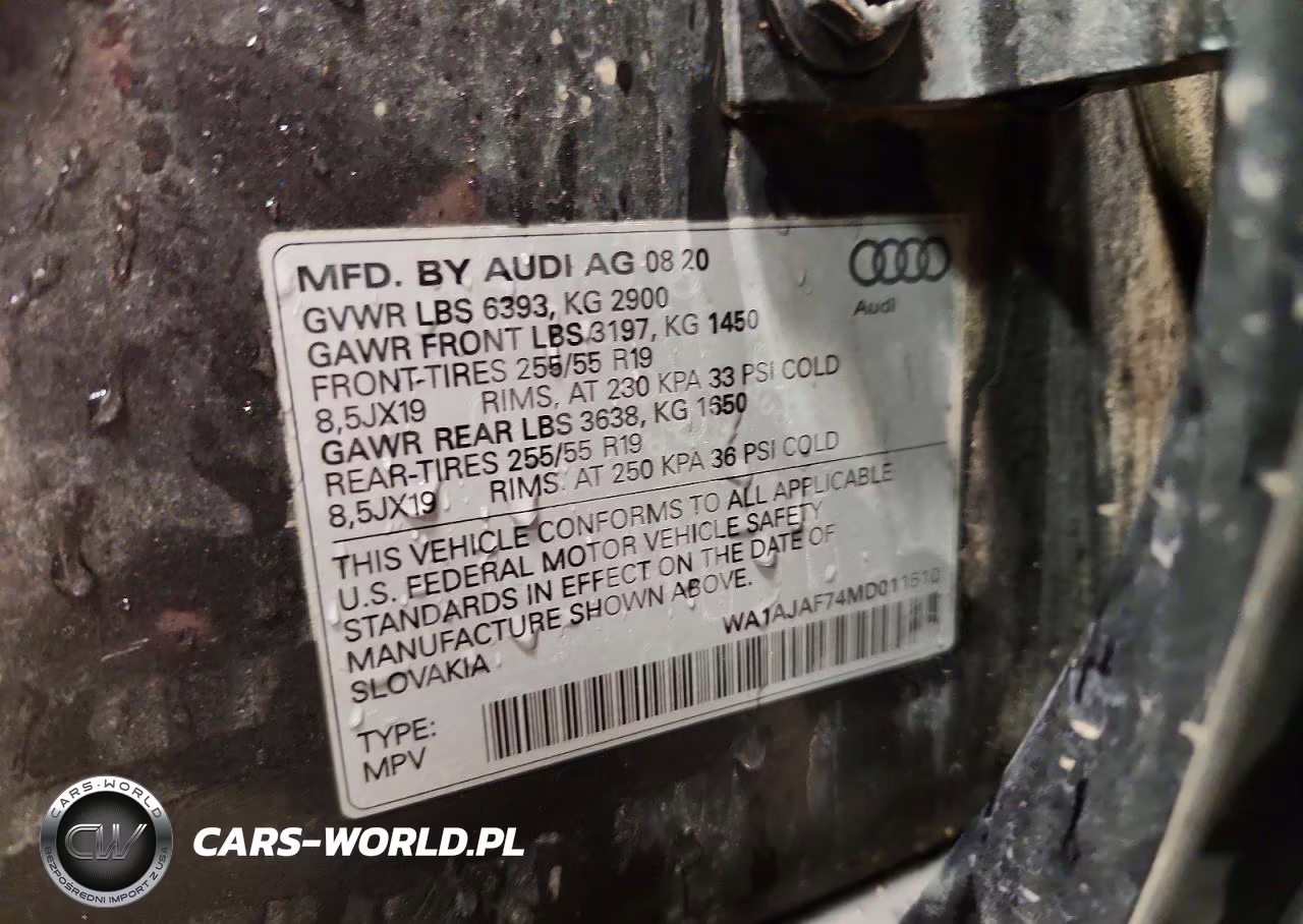 2021 Audi Q7 Premium VIN:WA1AJAF74MD011510 - 13