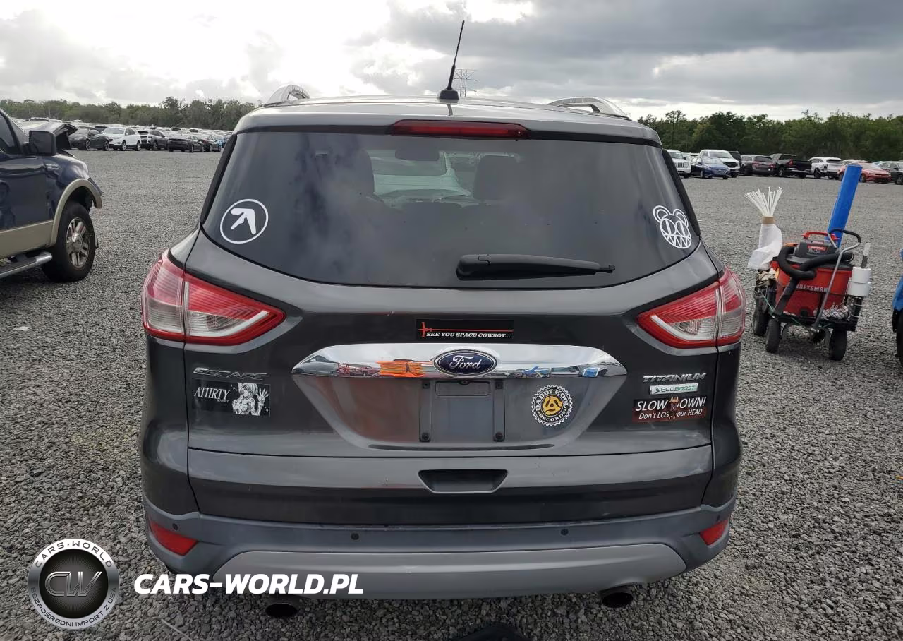 2015 Ford Escape Titanium VIN:1FMCU0JX3FUB11264 - 6