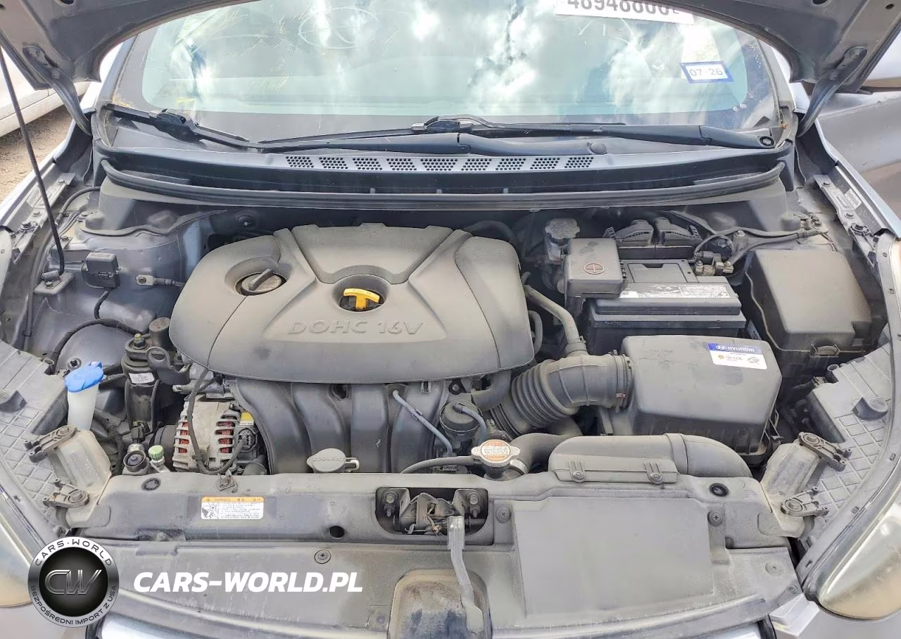 2011 Hyundai Elantra Gls VIN:KMHDH4AE9BU173146 - 11