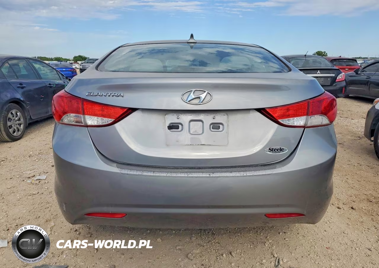 2011 Hyundai Elantra Gls VIN:KMHDH4AE9BU173146 - 6
