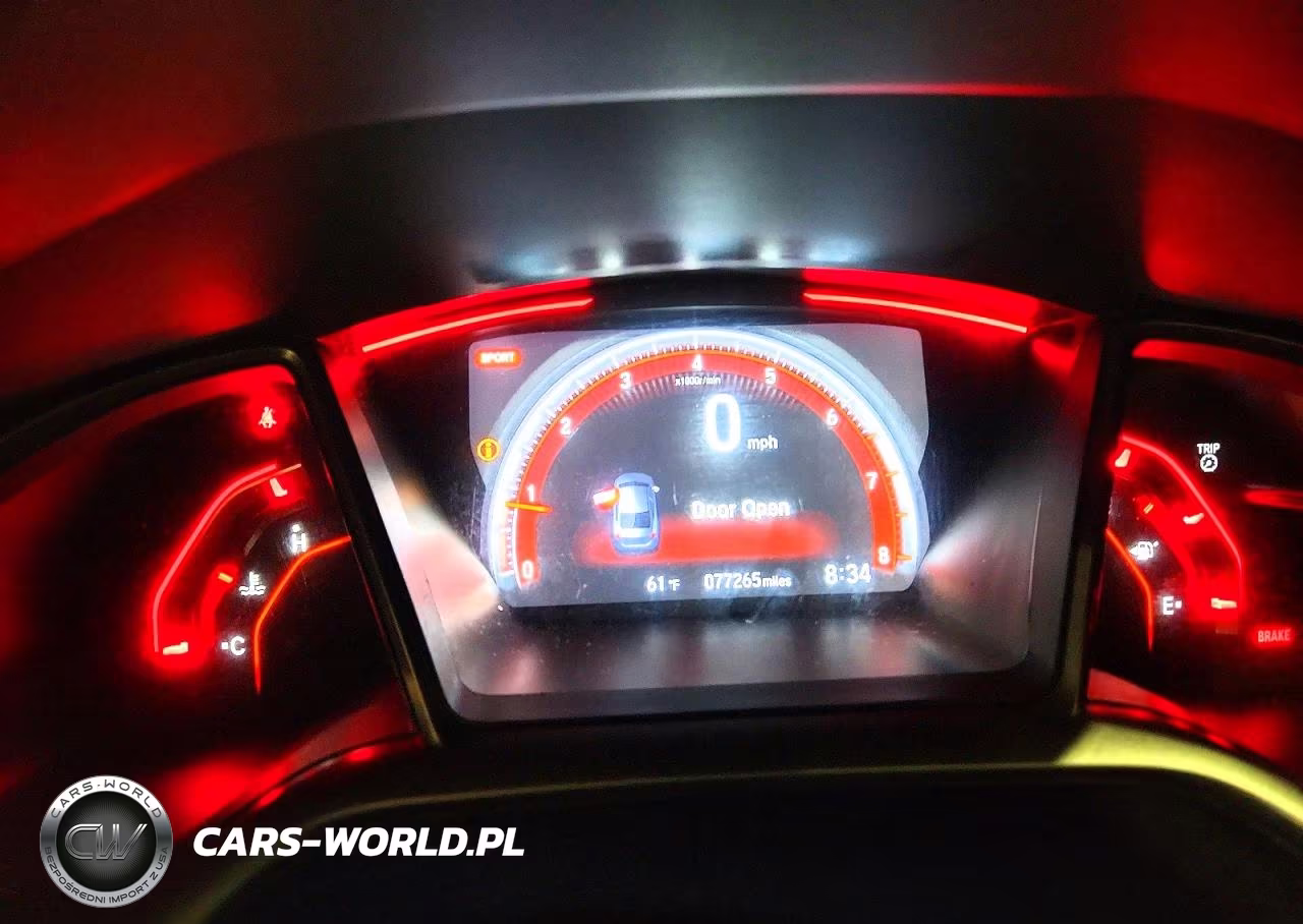 2018 Honda Civic Si VIN:2HGFC1E55JH709520 - 9