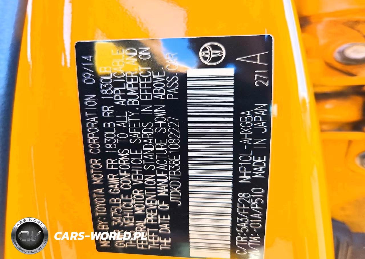2014 Toyota Prius VIN:JTDKDTB38E1082227 - 12