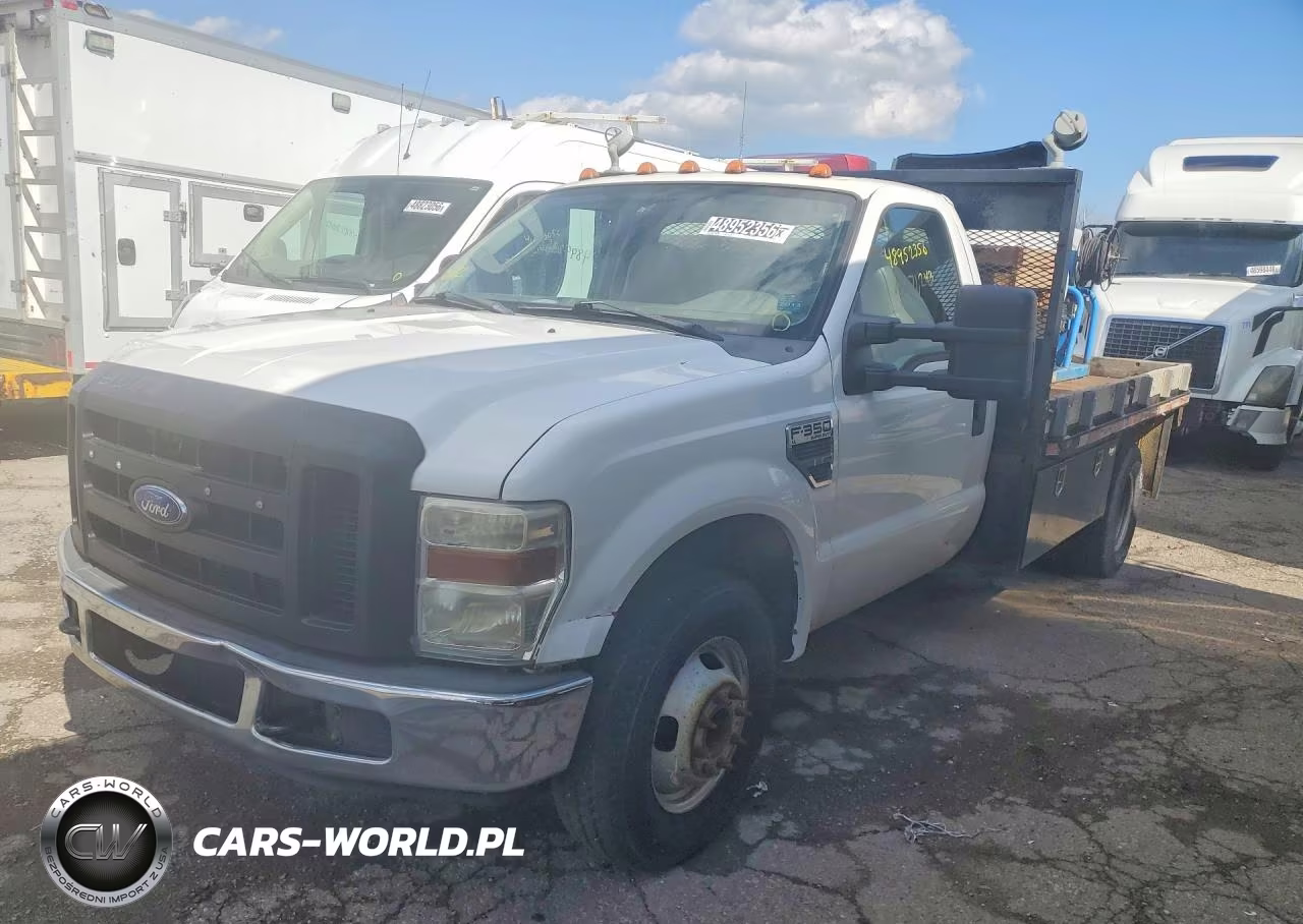 2008 Ford F350 Super Duty Flatbed Truck