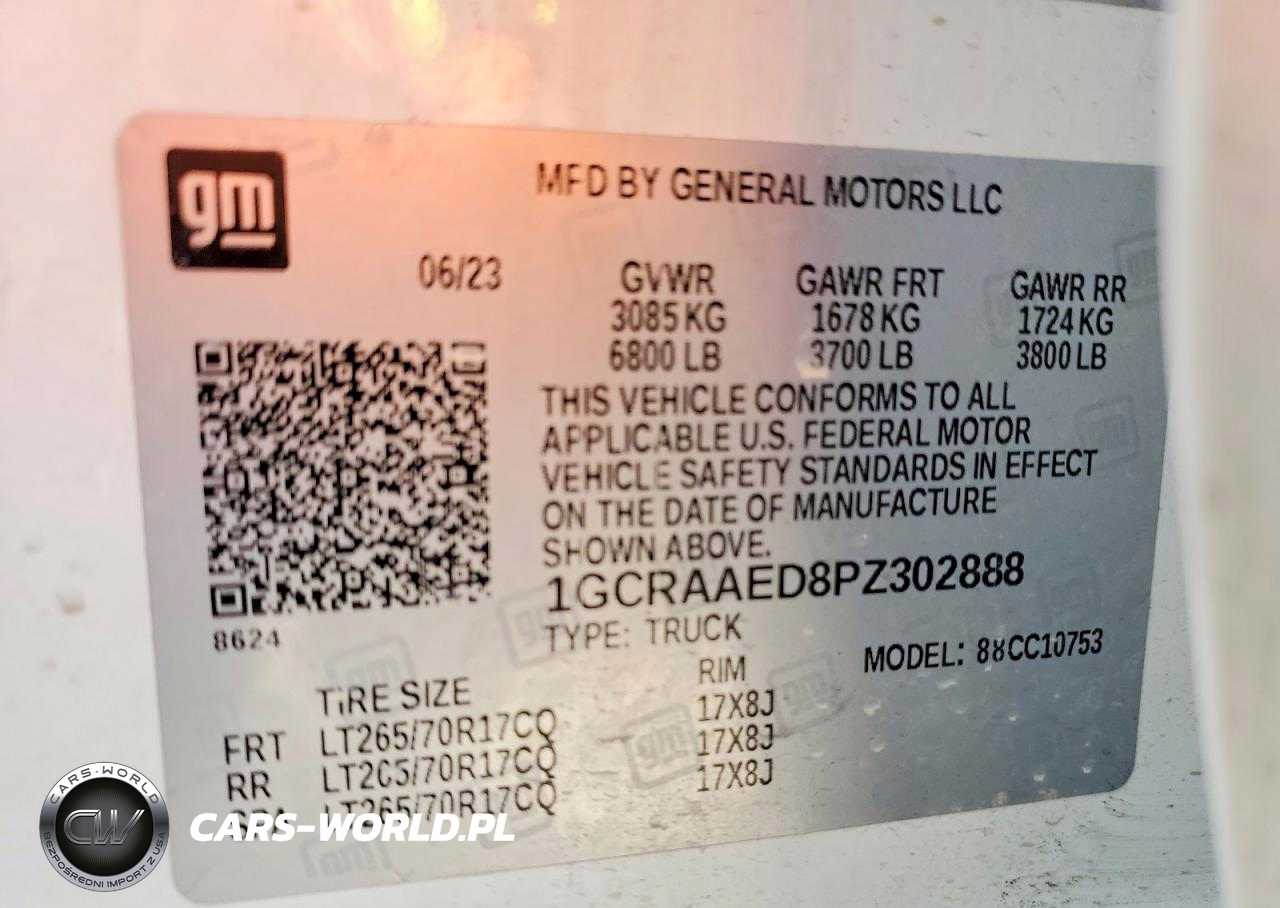 2023 Chevrolet Silverado C1500 VIN:1GCRAAED8PZ302888 - 13