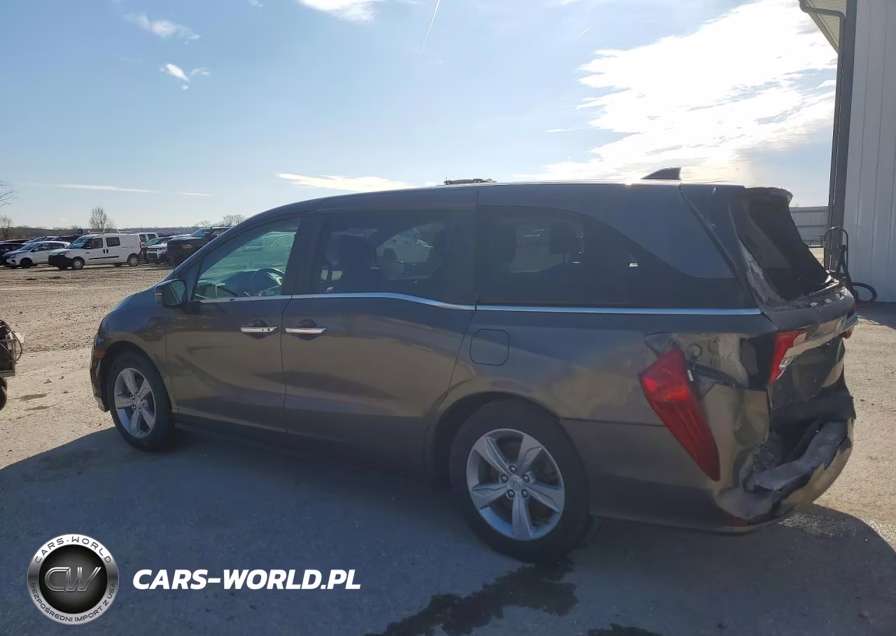 2018 Honda Odyssey Exl VIN:5FNRL6H73JB077242 - 2
