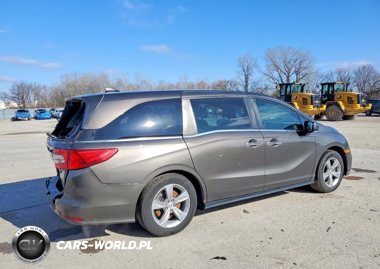 2018 Honda Odyssey Exl VIN:5FNRL6H73JB077242 - 3