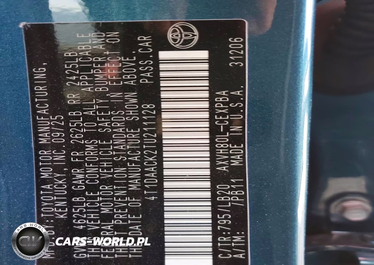 2026 Toyota Camry Xse VIN:4T1DAACK2TU211128 - 13