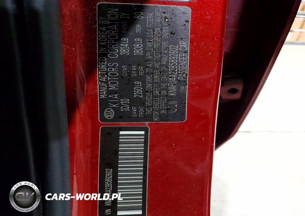 2011 Kia Forte Ex VIN:KNAFU4A22B5892602 - 13