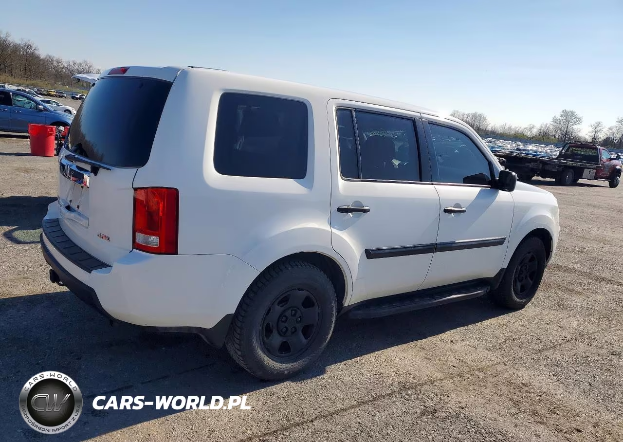 2011 Honda Pilot Lx VIN:5FNYF4H23BB067677 - 3