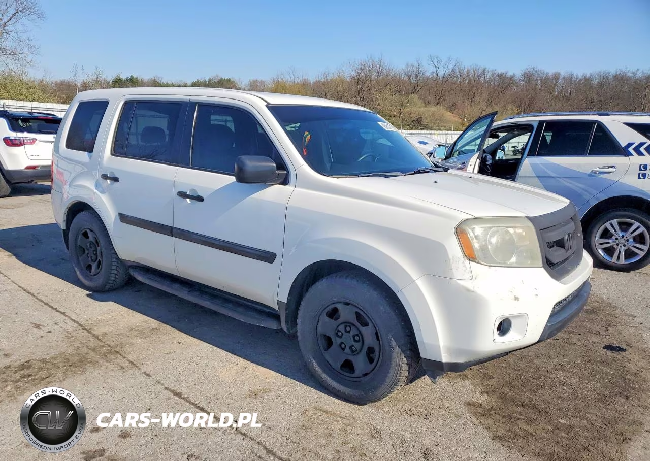 2011 Honda Pilot Lx VIN:5FNYF4H23BB067677 - 4