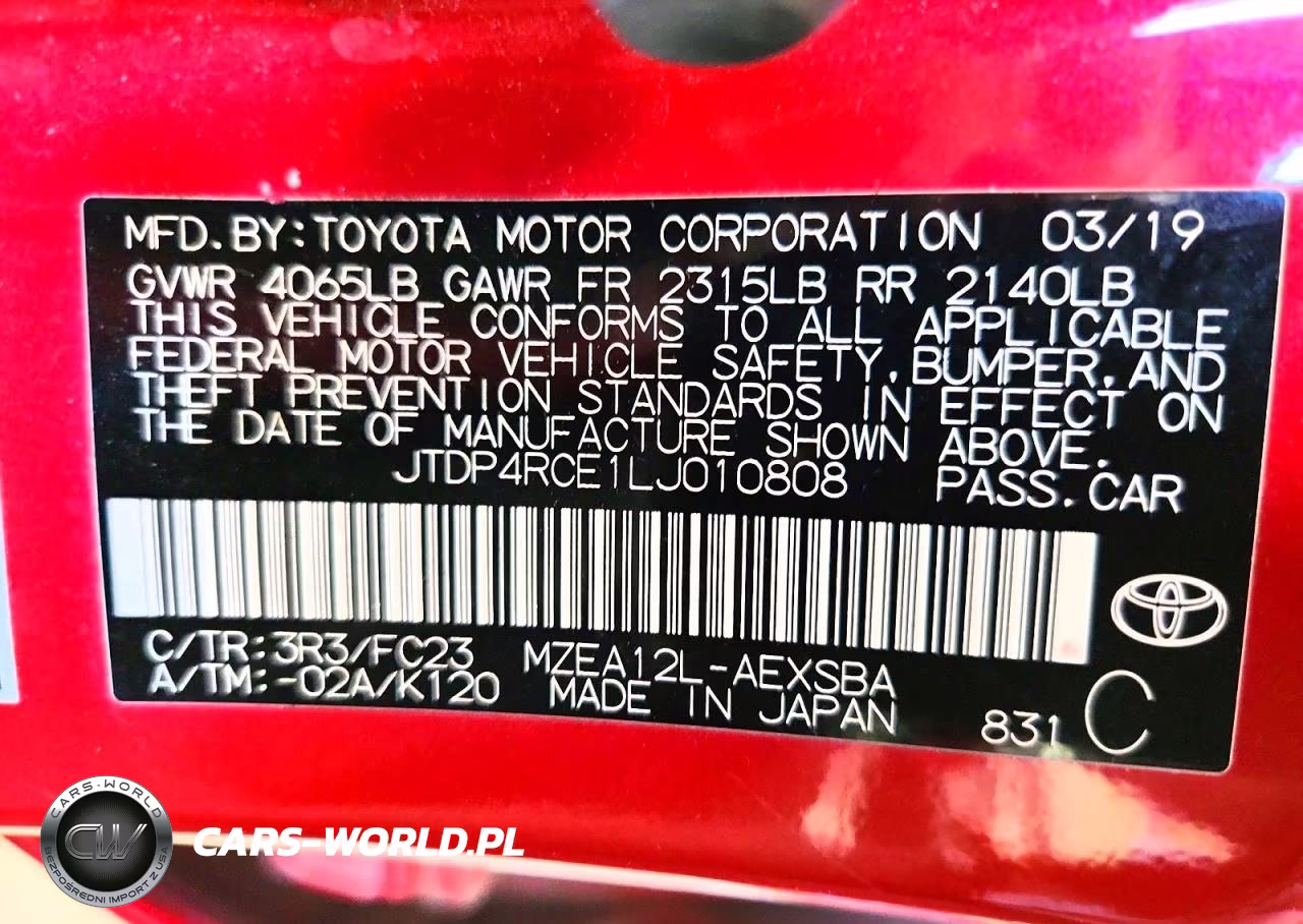 2020 Toyota Corolla Se VIN:JTDP4RCE1LJ010808 - 12