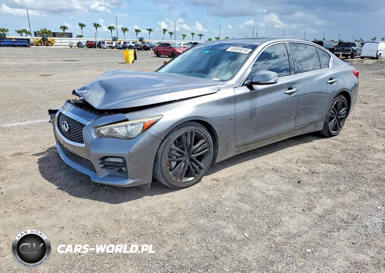 2015 Infiniti Q50 Hybrid Sport VIN:JN1AV7AP1FM790973 - 2