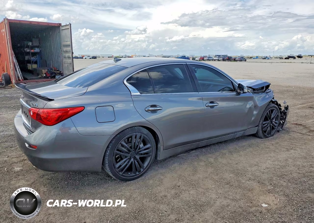 2015 Infiniti Q50 Hybrid Sport VIN:JN1AV7AP1FM790973 - 3