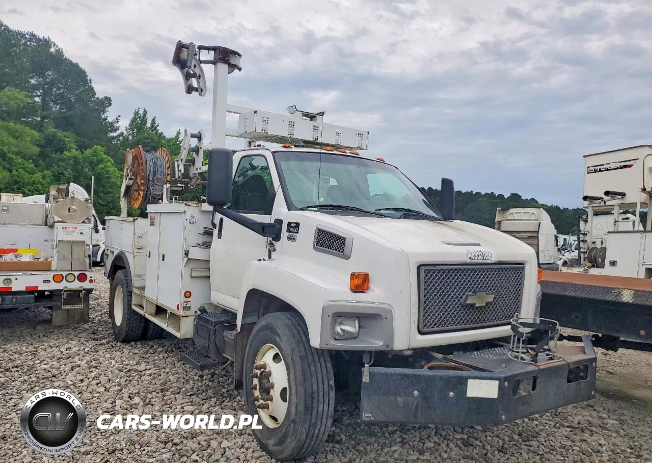 2007 Chevrolet C70 Cable Placer Bucket Truck