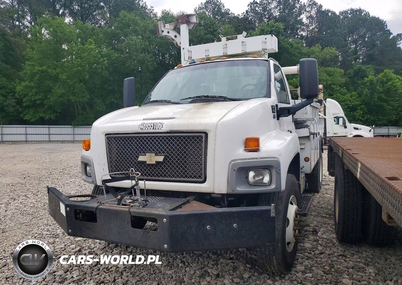 2007 Chevrolet C70 Cable Placer Bucket Truck VIN:1GBM7C1B57F421688 - 2