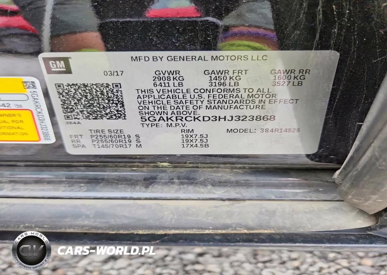 2017 Buick Enclave VIN:5GAKRCKD3HJ323868 - 13