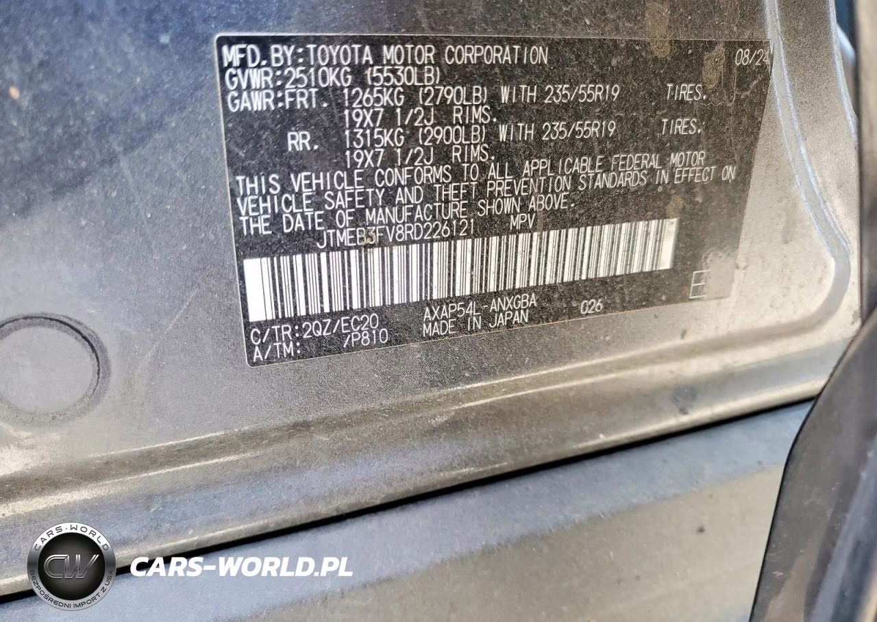 2024 Toyota Rav4 Prime Xse VIN:JTMEB3FV8RD226121 - 13
