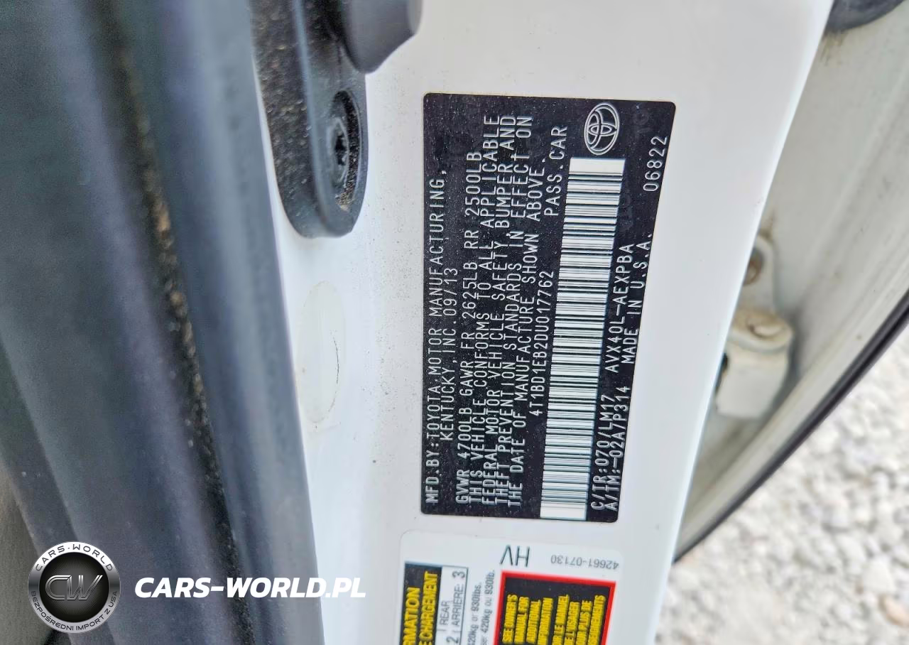 2013 Toyota Avalon Hybrid Limited VIN:4T1BD1EB2DU017762 - 12