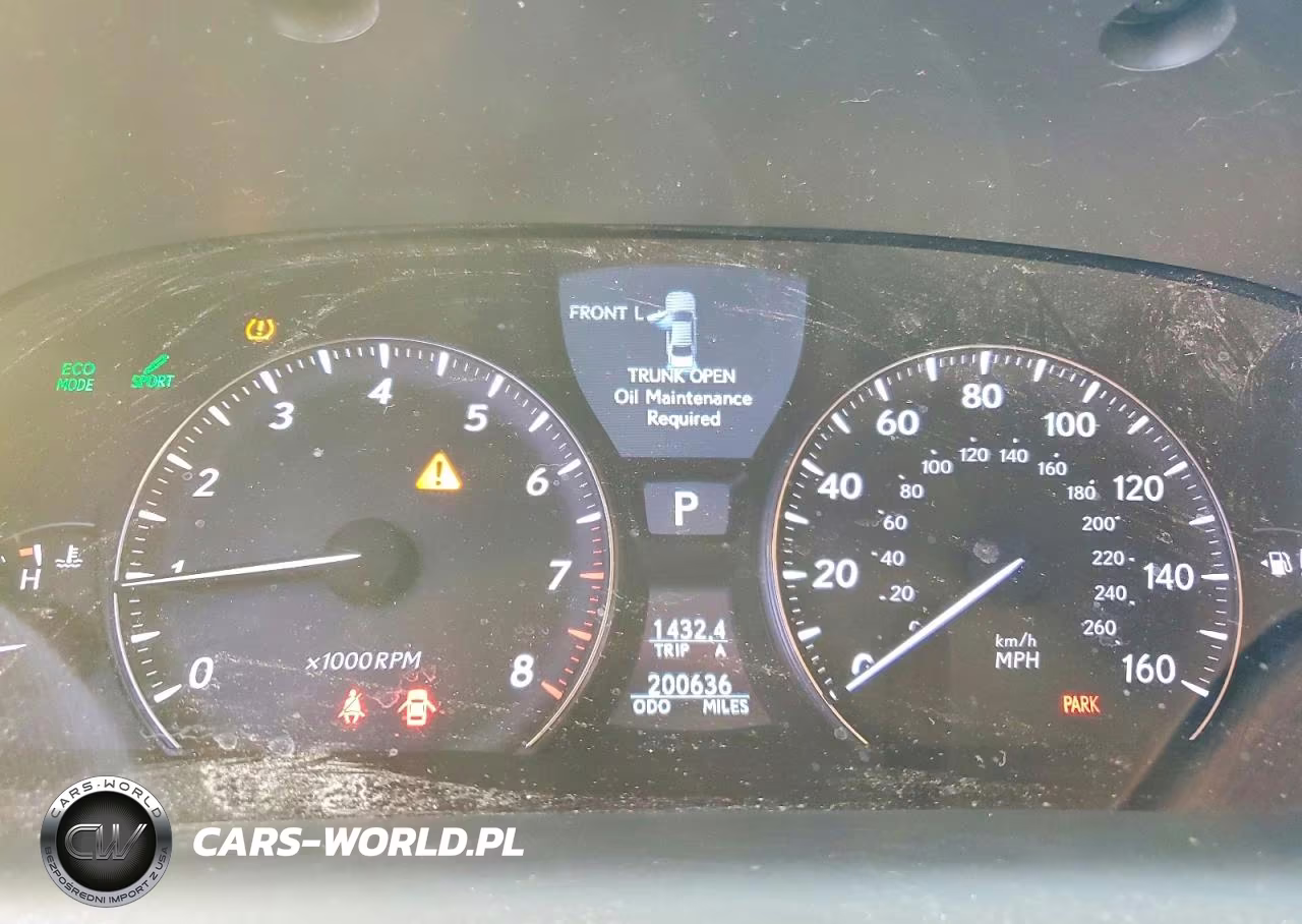 2010 Lexus Ls 460 Base VIN:JTHCL5EF3A5007929 - 9