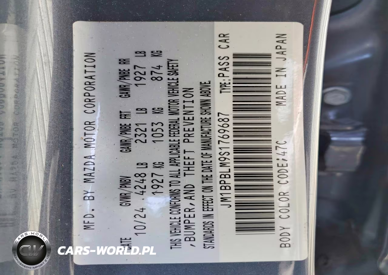 2025 Mazda 3 Preferred VIN:JM1BPBLM9S1769687 - 13