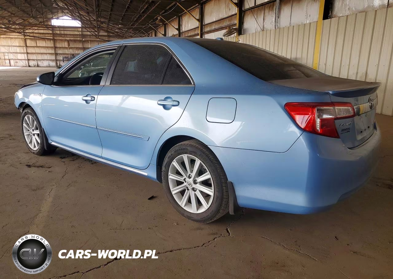 2012 Toyota Camry Hybrid Xle VIN:4T1BD1FK1CU044867 - 2
