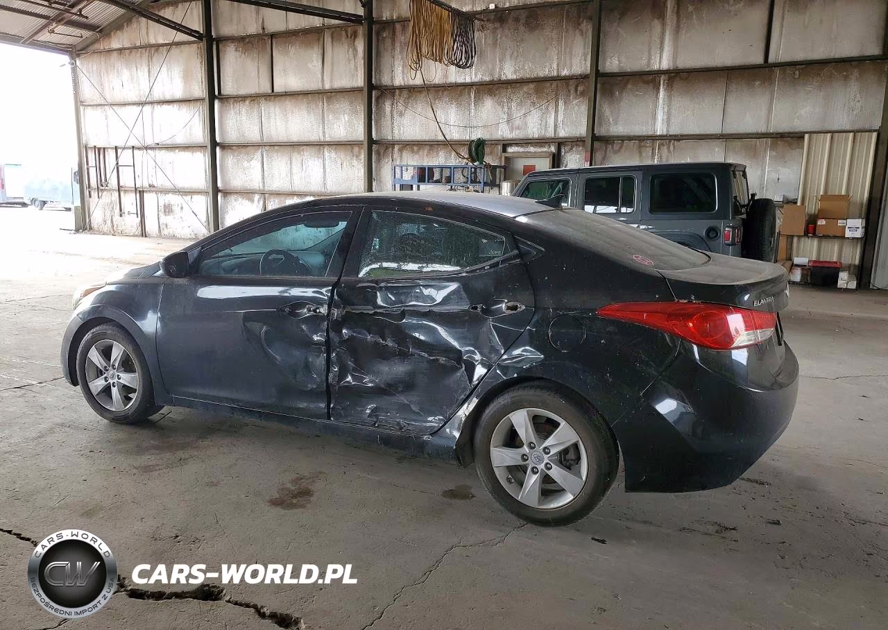2013 Hyundai Elantra Gls VIN:5NPDH4AE1DH451037 - 2
