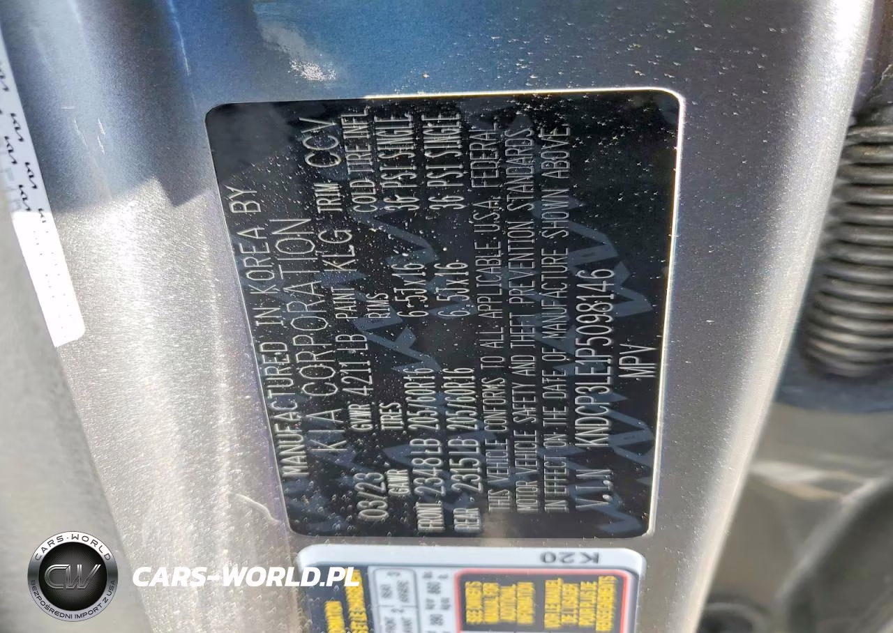 2023 Kia Niro Lx VIN:KNDCP3LE1P5098146 - 12