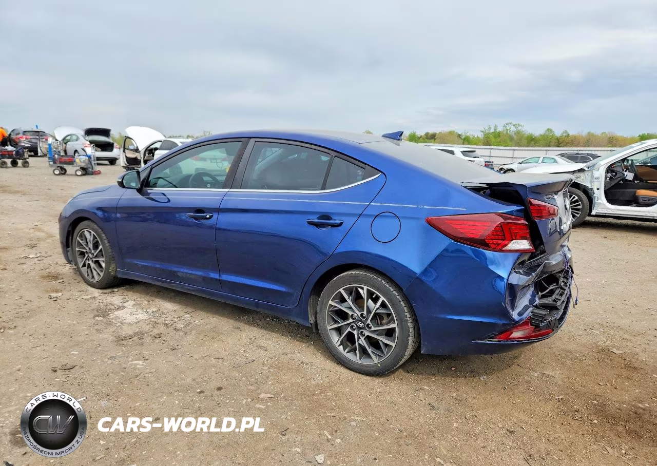 2019 Hyundai Elantra Limited VIN:5NPD84LF9KH409346 - 2