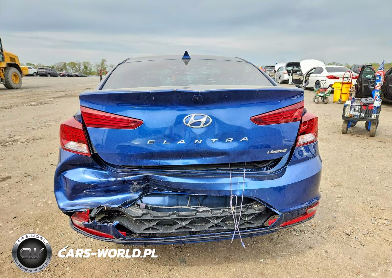 2019 Hyundai Elantra Limited VIN:5NPD84LF9KH409346 - 6