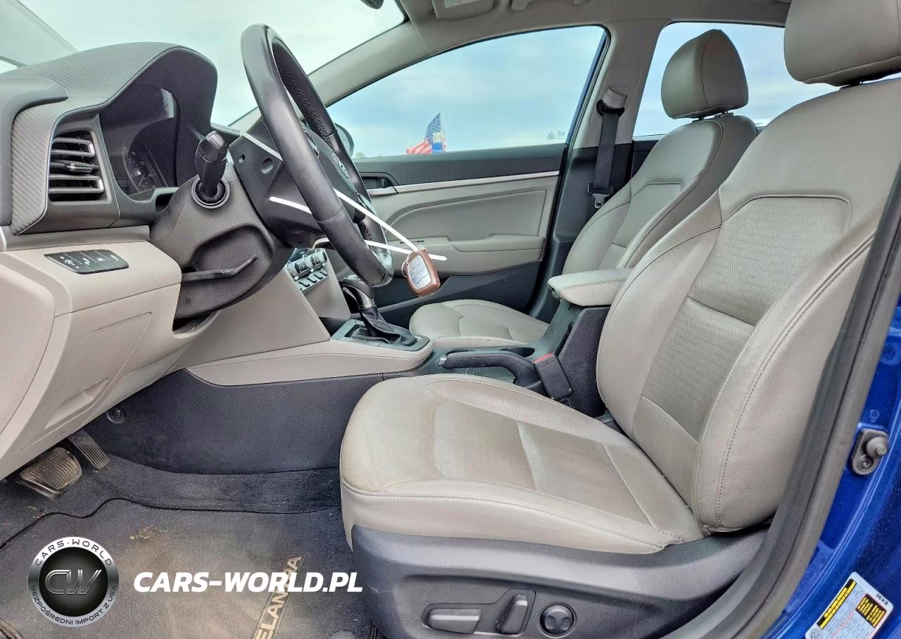 2019 Hyundai Elantra Limited VIN:5NPD84LF9KH409346 - 7