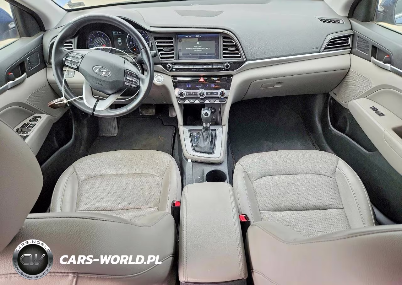 2019 Hyundai Elantra Limited VIN:5NPD84LF9KH409346 - 8