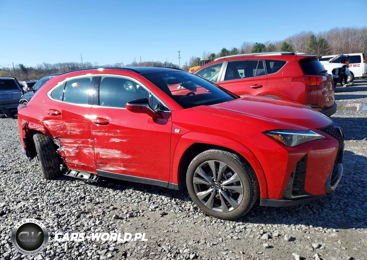 2025 Lexus Ux 300H F Sport Handling VIN:JTHUCJDH5S2012164 - 4