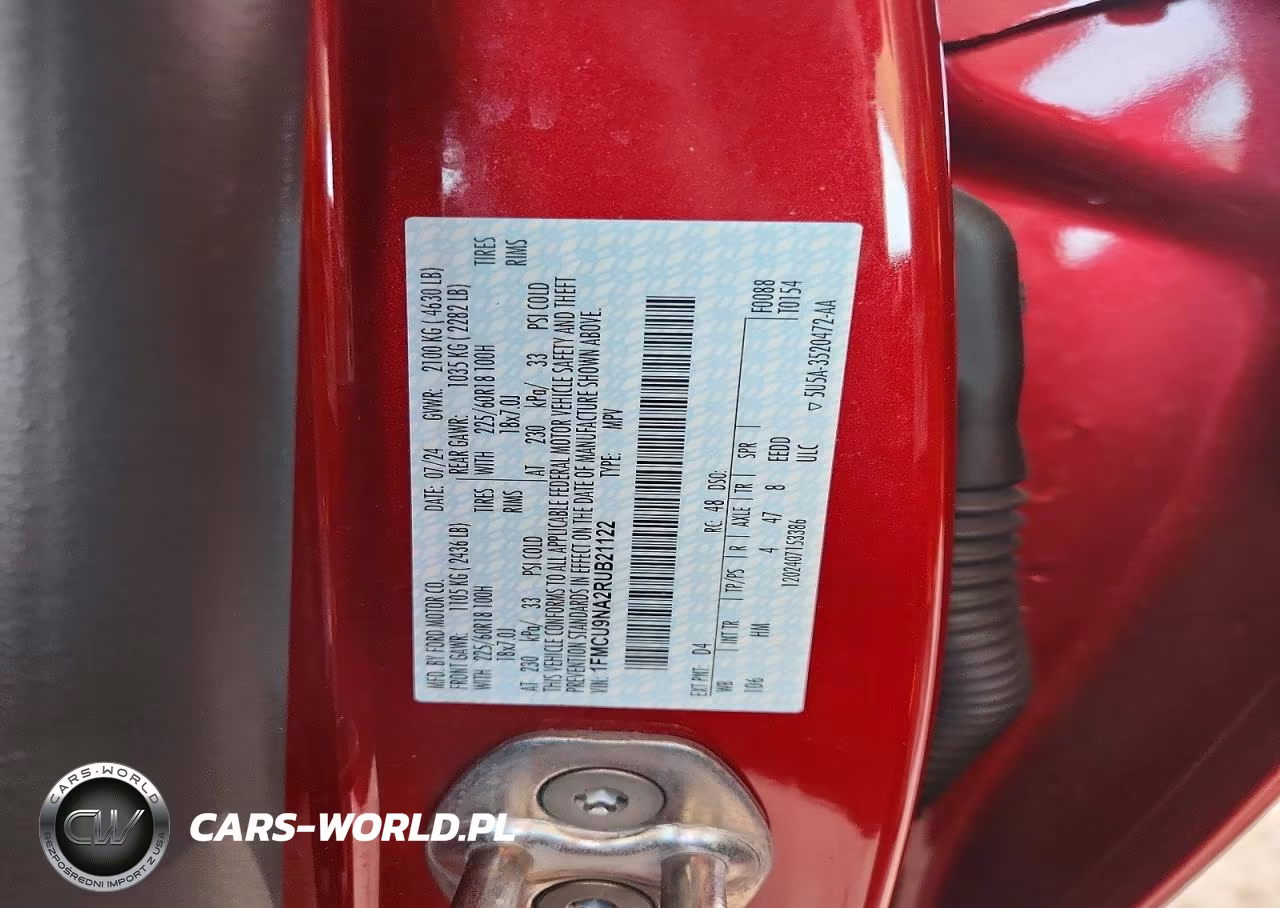 2024 Ford Escape St Line Select VIN:1FMCU9NA2RUB21122 - 13
