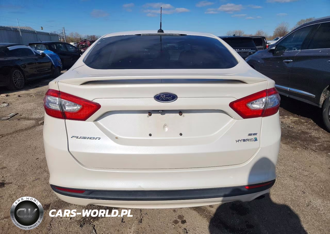 2014 Ford Fusion Se Hybrid VIN:3FA6P0LU3ER312850 - 6