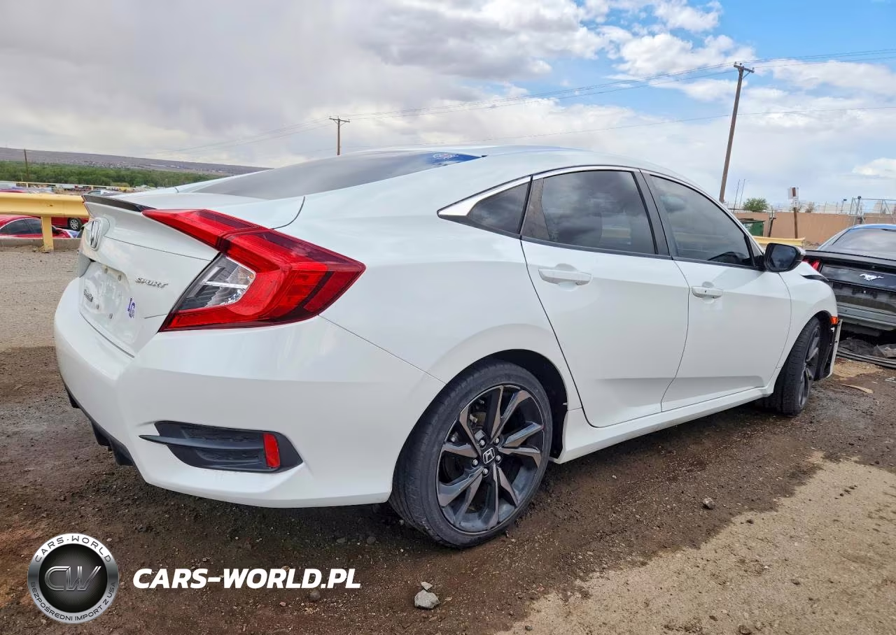 2020 Honda Civic Sport VIN:19XFC2F87LE010000 - 3