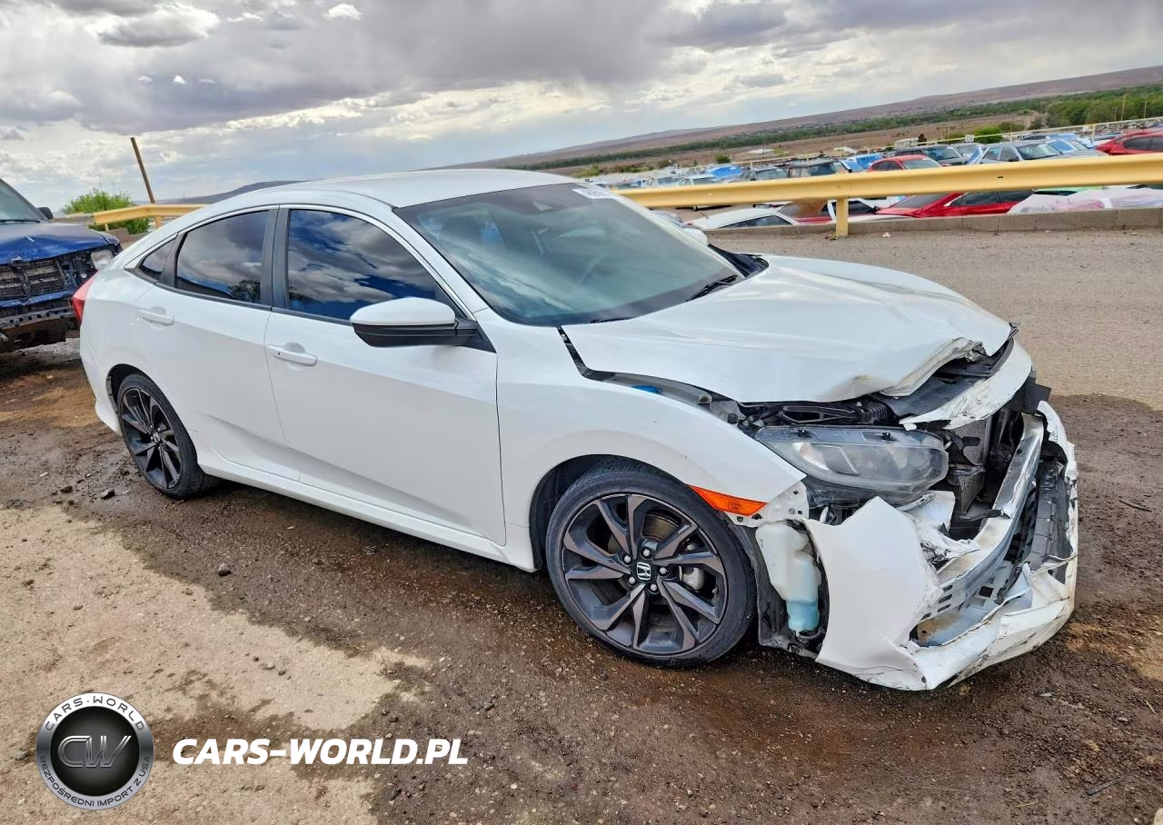 2020 Honda Civic Sport VIN:19XFC2F87LE010000 - 4